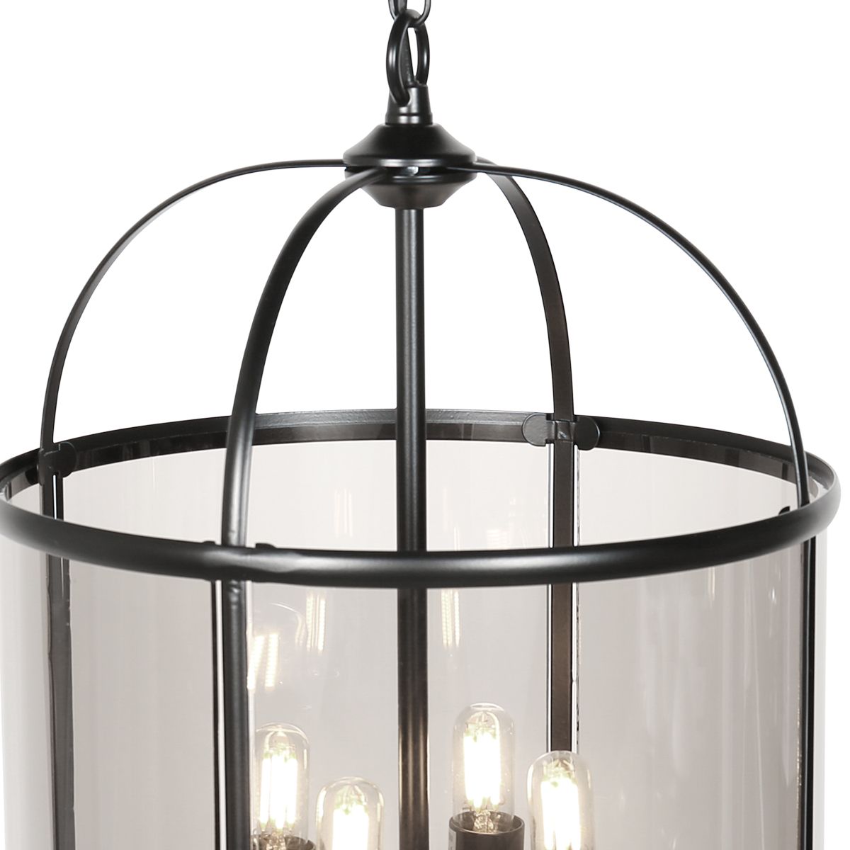 Hanglamp Pimpernel 5972ZW Zwart Ø25 4 x een E14 fitting - Afbeelding 4
