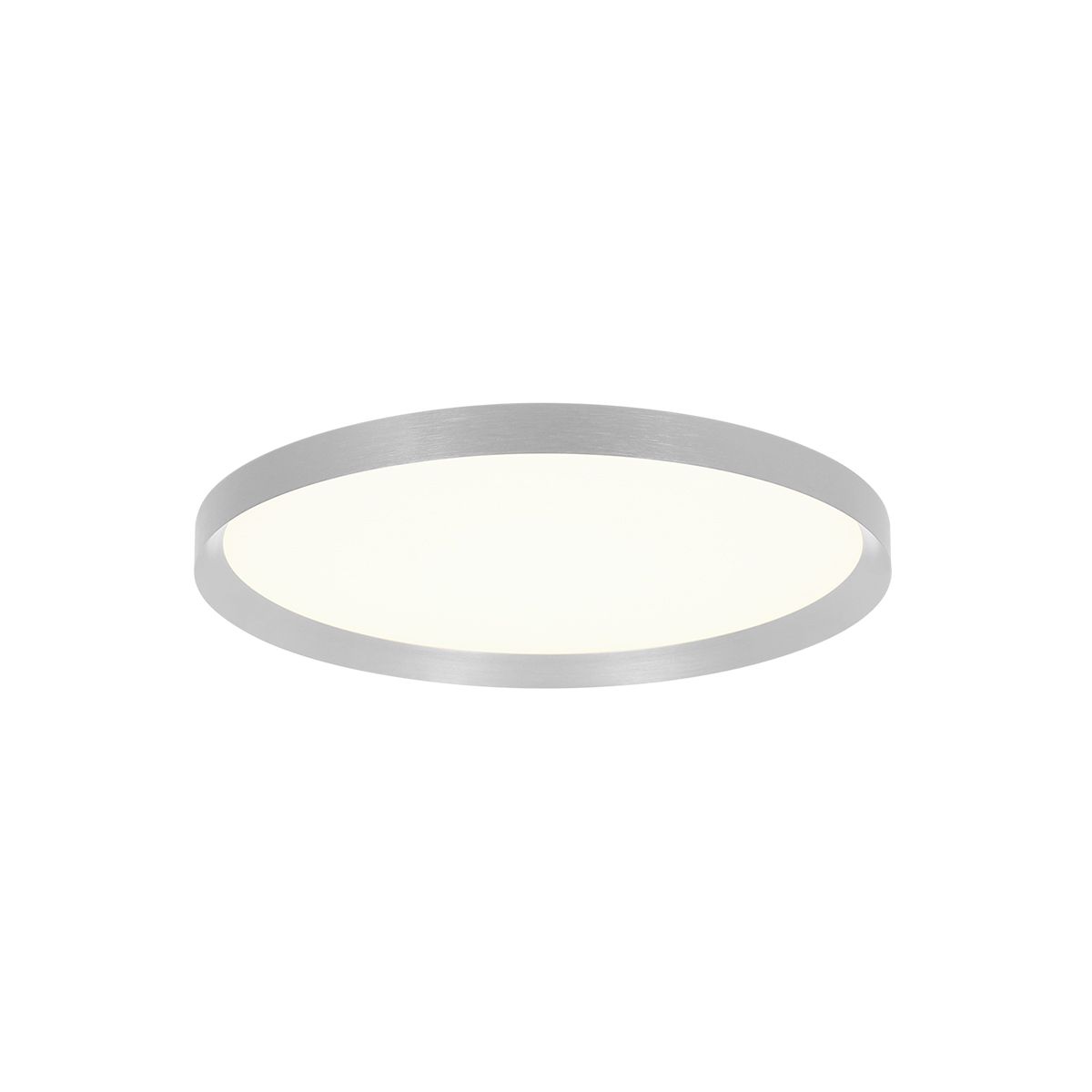 Plafondlamp Flady 4367ST staal Ø30 2000 Lumen