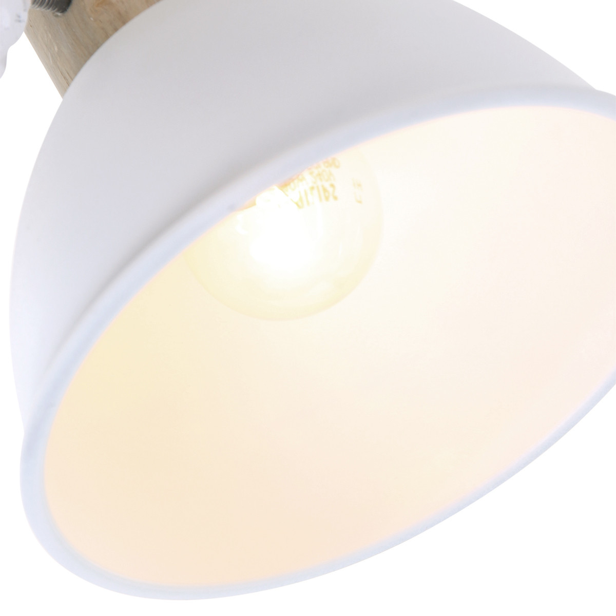 Plafondlamp Gearwood 7969W Wit E27 fittingen - Afbeelding 6