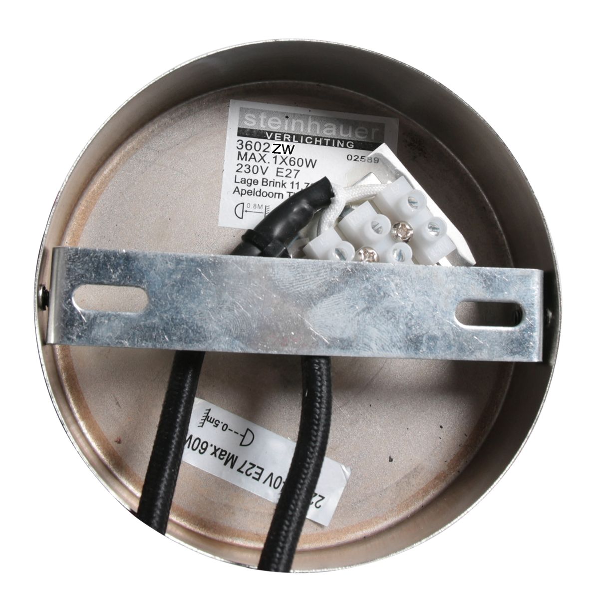 Sparkled Light 4482ZW hanglamp met Twine touwkap Ø50 - Afbeelding 10