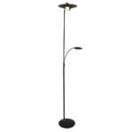Vloerlamp Zenith 7860ZW Zwart Lichtkleur instelbaar