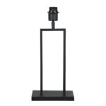 Zwarte tafellamp Stang 3843ZW met E27 fitting zonder kap