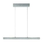 Champagne-staal kleurige hanglamp Fluxy 4189ST et cable lift 120cmwn
