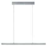 Champagne-staal kleurige hanglamp Fluxy 4190ST et cable lift 160cm