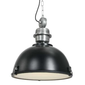 Hanglamp Bikkel 7586ZW Zwart &Oslash;42cm E27 fitting