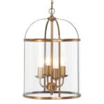 Hanglamp Pimpernel 5972BR Brons &Oslash;25 4 x een E14 fitting