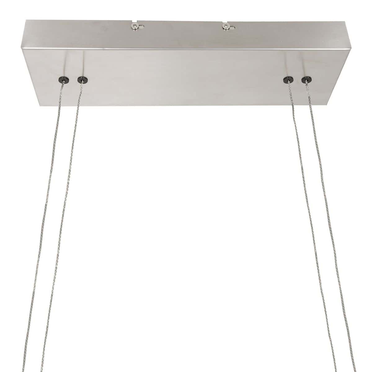 Hanglamp Profilo 3318ST Staal 150 cm breed 2100 lumen - Afbeelding 5