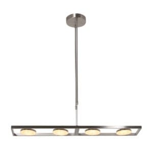 Hanglamp Soleil 3516ST Staal 4000 Lumen