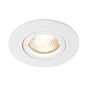 Inbouwspot Pelite spot 7304W Wit Ø10 cm