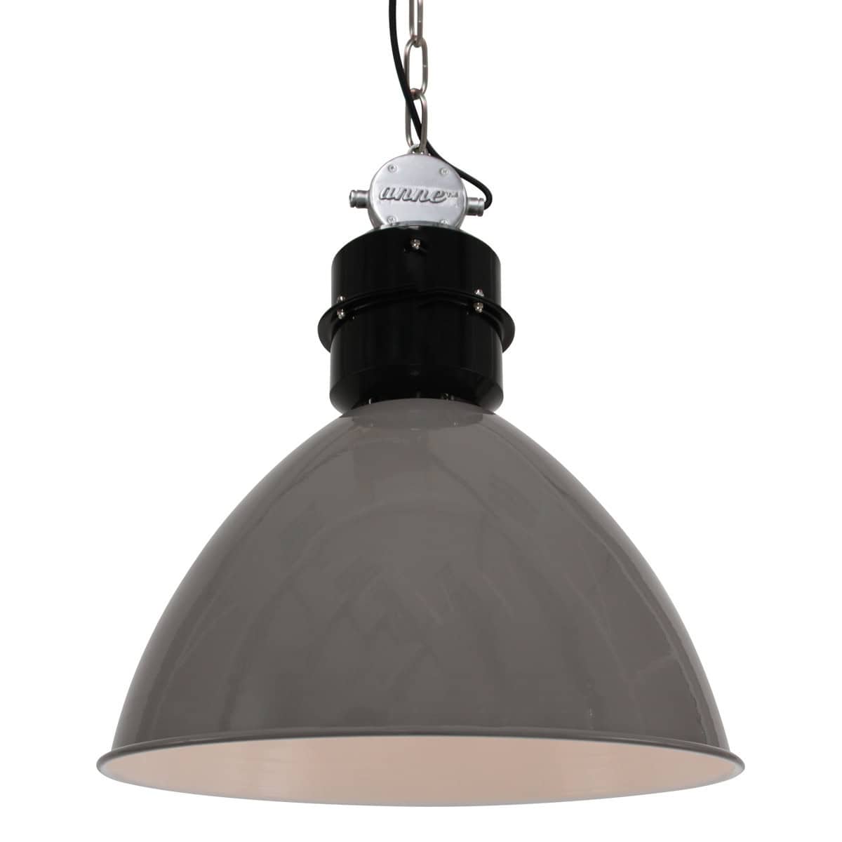 Industriële Grijze Hanglamp Frisk 7696GR – Robuust en Stijlvol