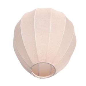 Lampenkap K20121S – Handgemaakt beige linnen druppelkapje Ø25 cm voor E27 armaturen