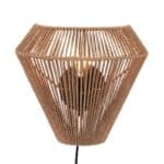 Maze 4399CR &ndash; Wandlamp van cr&egrave;mekleurig touw met natuurlijke charme