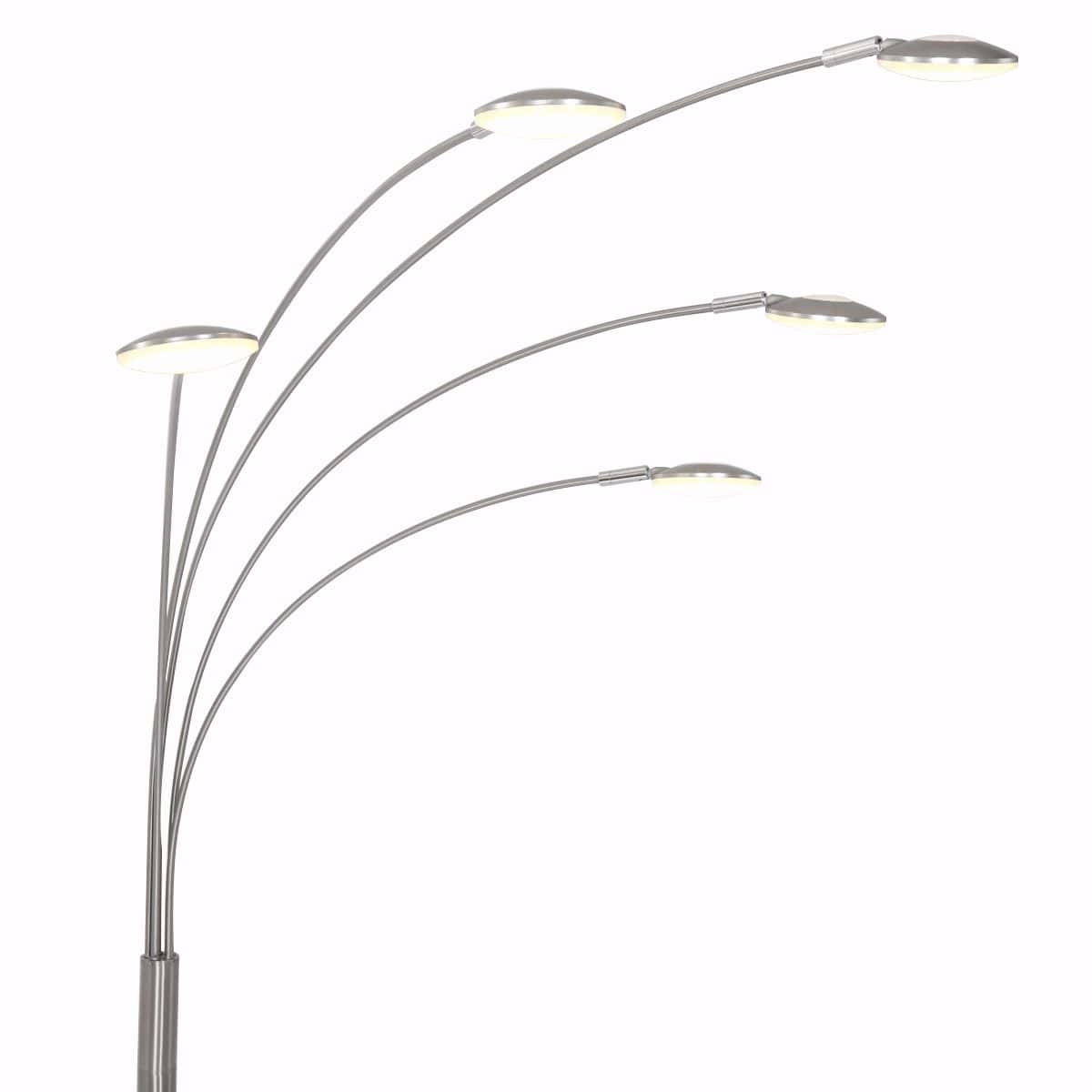 Moderne 5-lichts vloerlamp 1327ST – Stijlvolle LED booglamp met dimfunctie - Afbeelding 12
