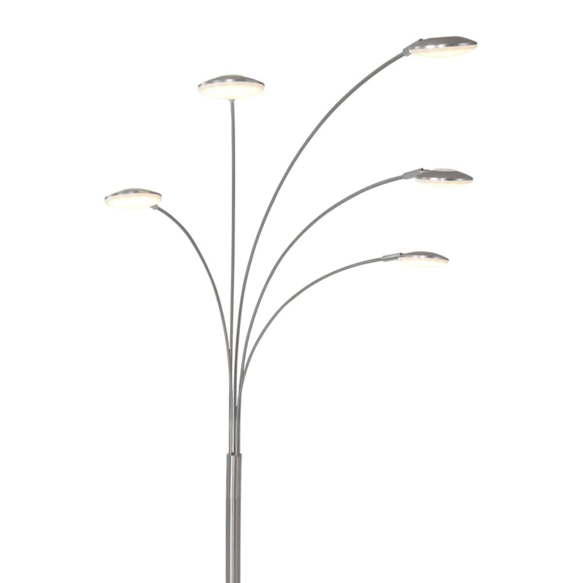 Moderne 5-lichts vloerlamp 1327ST – Stijlvolle LED booglamp met dimfunctie - Afbeelding 20