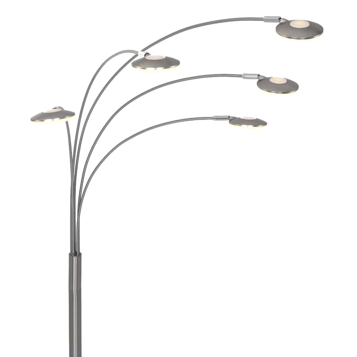 Moderne 5-lichts vloerlamp 1327ST – Stijlvolle LED booglamp met dimfunctie - Afbeelding 5
