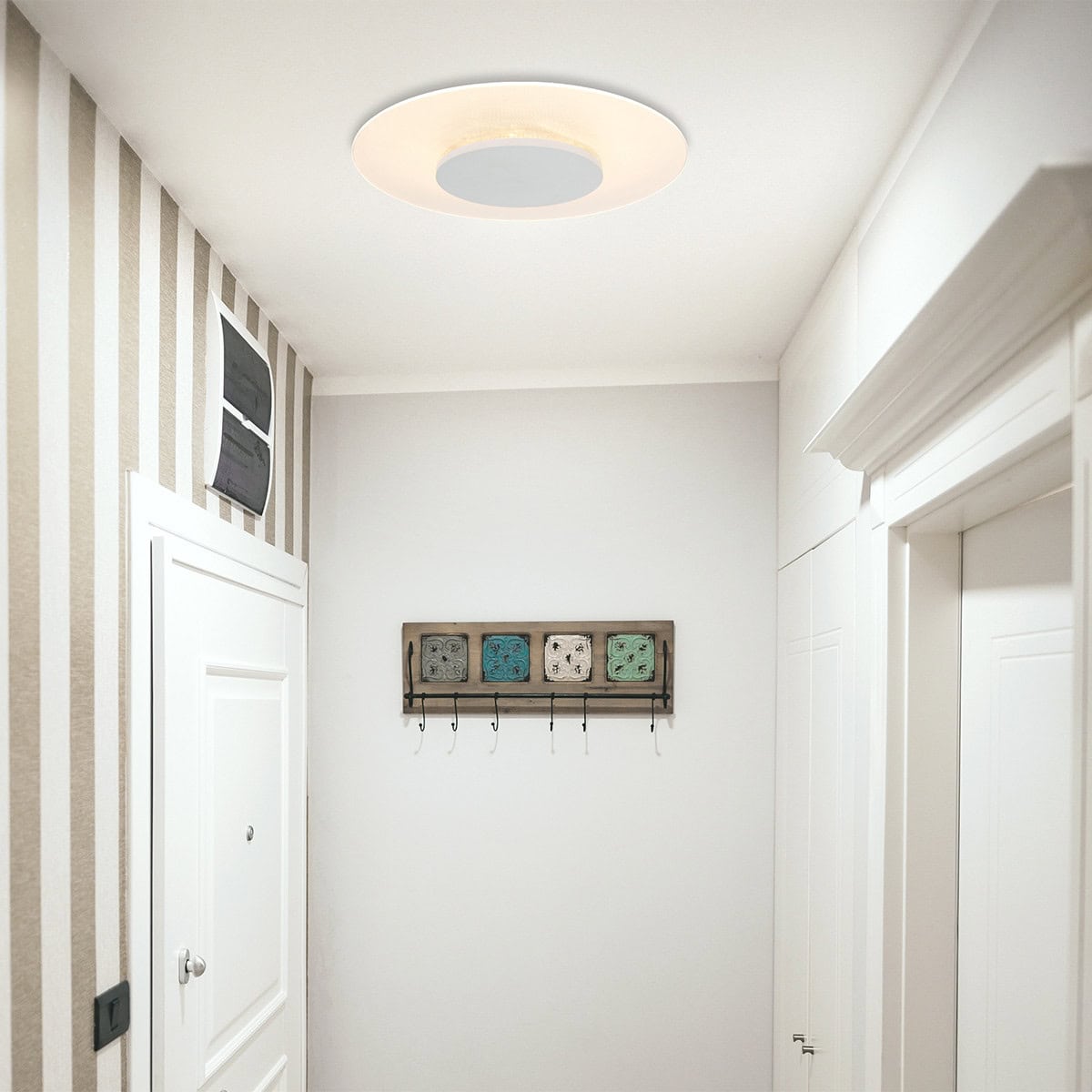 Plafondlamp Lido 7797W Wit Ø28 cm 1100 Lumen - Afbeelding 3