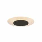 Plafondlamp Lido 7797ZW Zwart &Oslash;28 cm 1100 Lumen