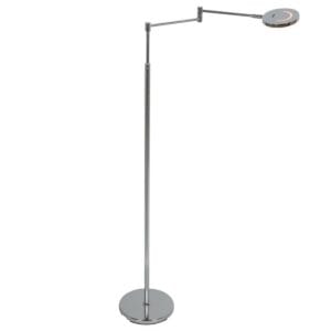 Soleil 3515CH vloerlamp &ndash; oplaadbaar LED-design in chroom