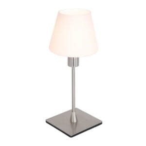 Tafellamp Ancilla 3100ST Staal E14 fitting Touch on/off