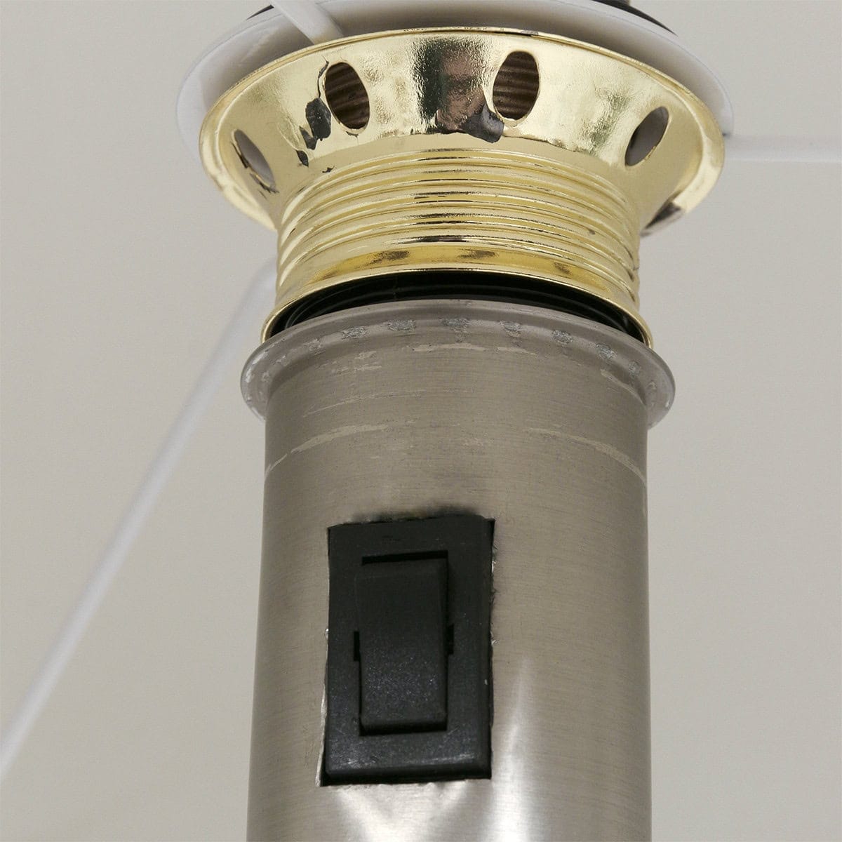 Vloerlamp Noor 3403ST Staal zonder kap met E27 fitting - Afbeelding 4