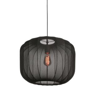 Zwarte Hanglamp Sable 4191ZW &ndash; Stijlvol en Sfeervol Design
