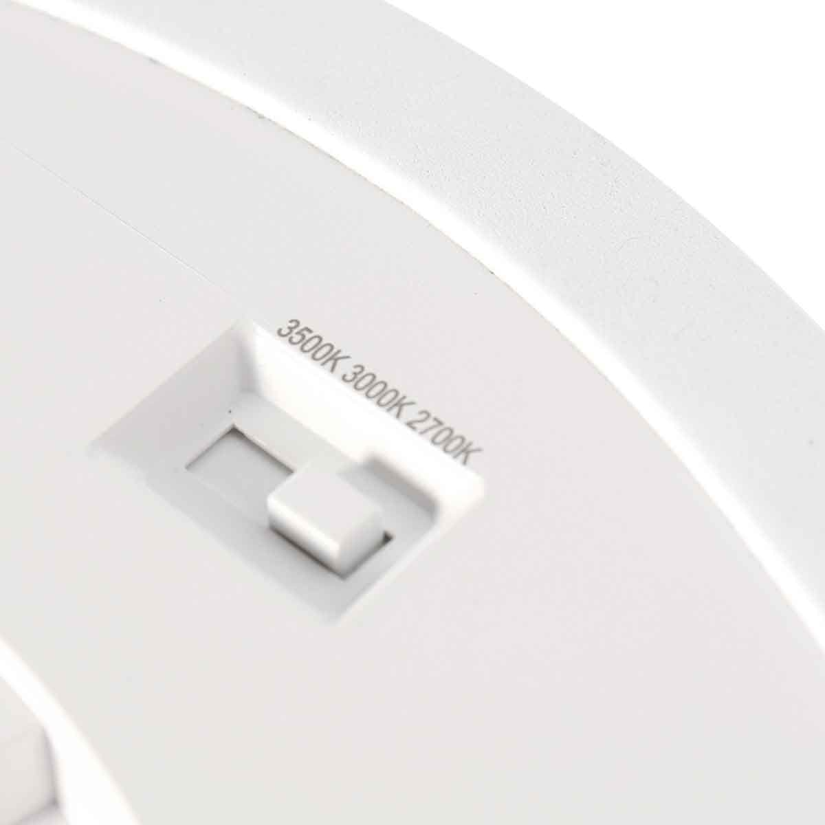 Zwarte plafondlamp 4132ZW Luminix, 3 standen lichtkleur instelbaarheid en dimbaar Ø29 cm - Afbeelding 5