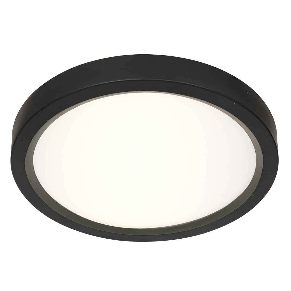 Zwarte plafondlamp 4132ZW Luminix, 3 standen lichtkleur instelbaarheid en dimbaar Ø29 cm - Afbeelding 6