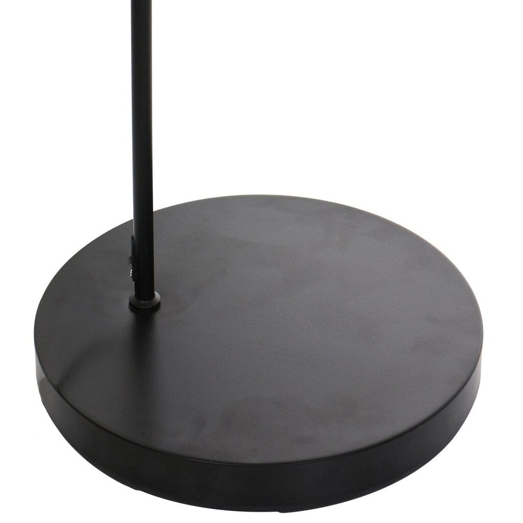 Booglamp Solva 3899ZW Zwart met een groen fluwelen lampenkap - Afbeelding 4