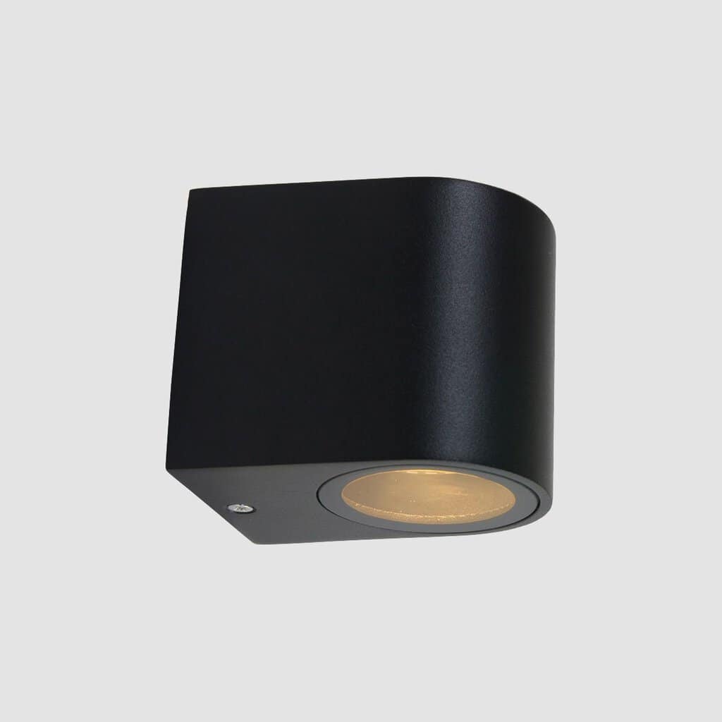 Buitenlamp Logan 1494ZW - compacte wandlamp in zwart aluminium - Afbeelding 10