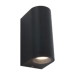 Buitenlamp Logan 1496ZW - zwarte up down wandlamp voor buiten
