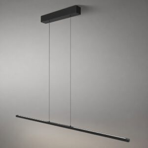 Hanglamp Bande 3995ZW Zwart 150cm breed met cable lift