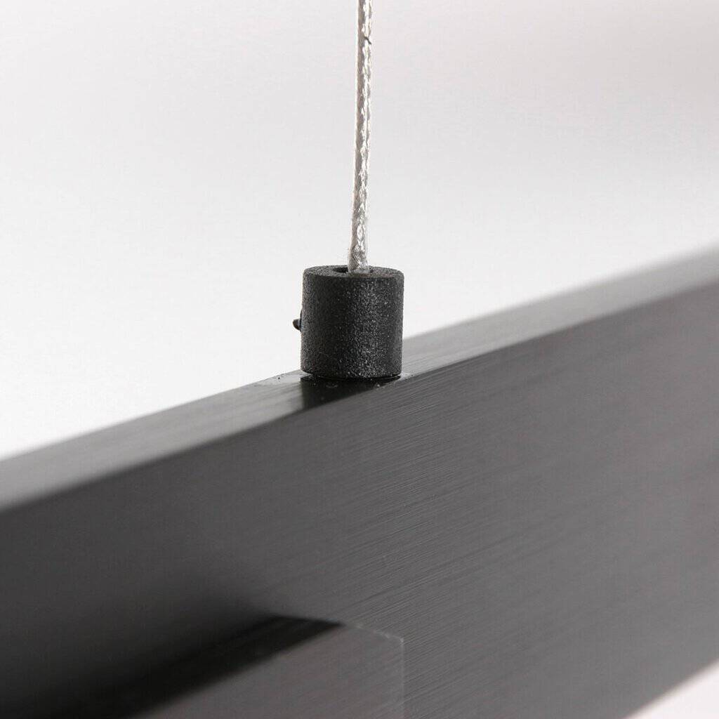 Hanglamp Bloc 3297ZW Zwart met Cable lift - Afbeelding 6