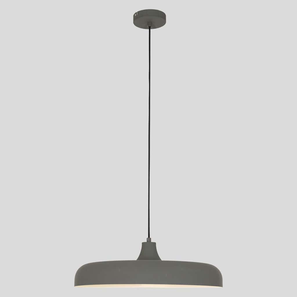 Hanglamp Krisip 2677GR Grijs met E27 fitting aan strijkijzer snoer - Afbeelding 15