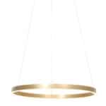 Hanglamp Ringlux 3502GO gouden LED ringlamp &Oslash;60 cm