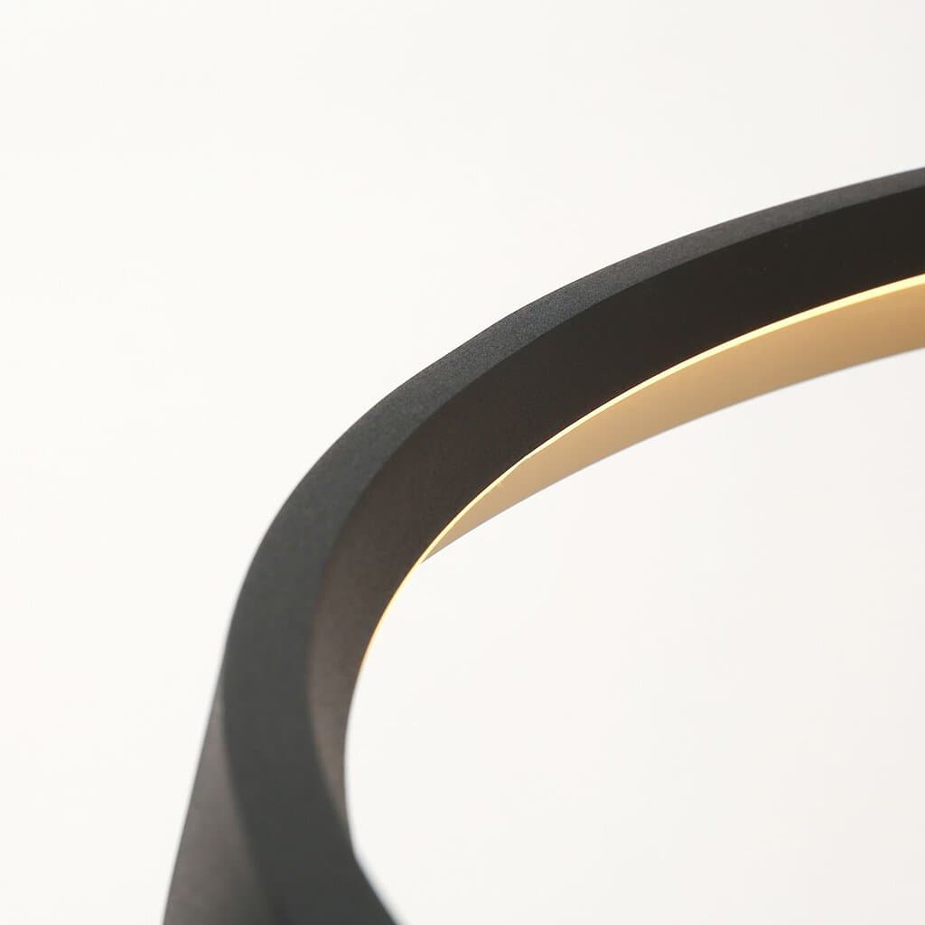 Hanglamp Ringlux 3692ZW zwarte hanglamp met LED ring Ø60 - Afbeelding 4