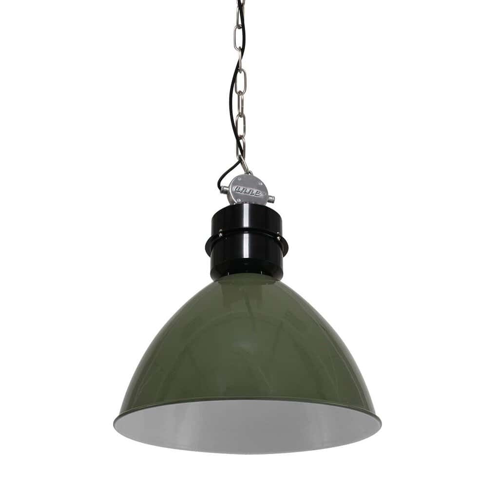 Olijfgroene Hanglamp Frisk 7696G – Stoer en Landelijk Design - Afbeelding 10