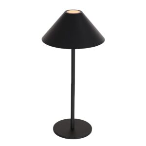 Tafellamp Ancilla 3353ZW Zwart oplaadbaar en dimbaar