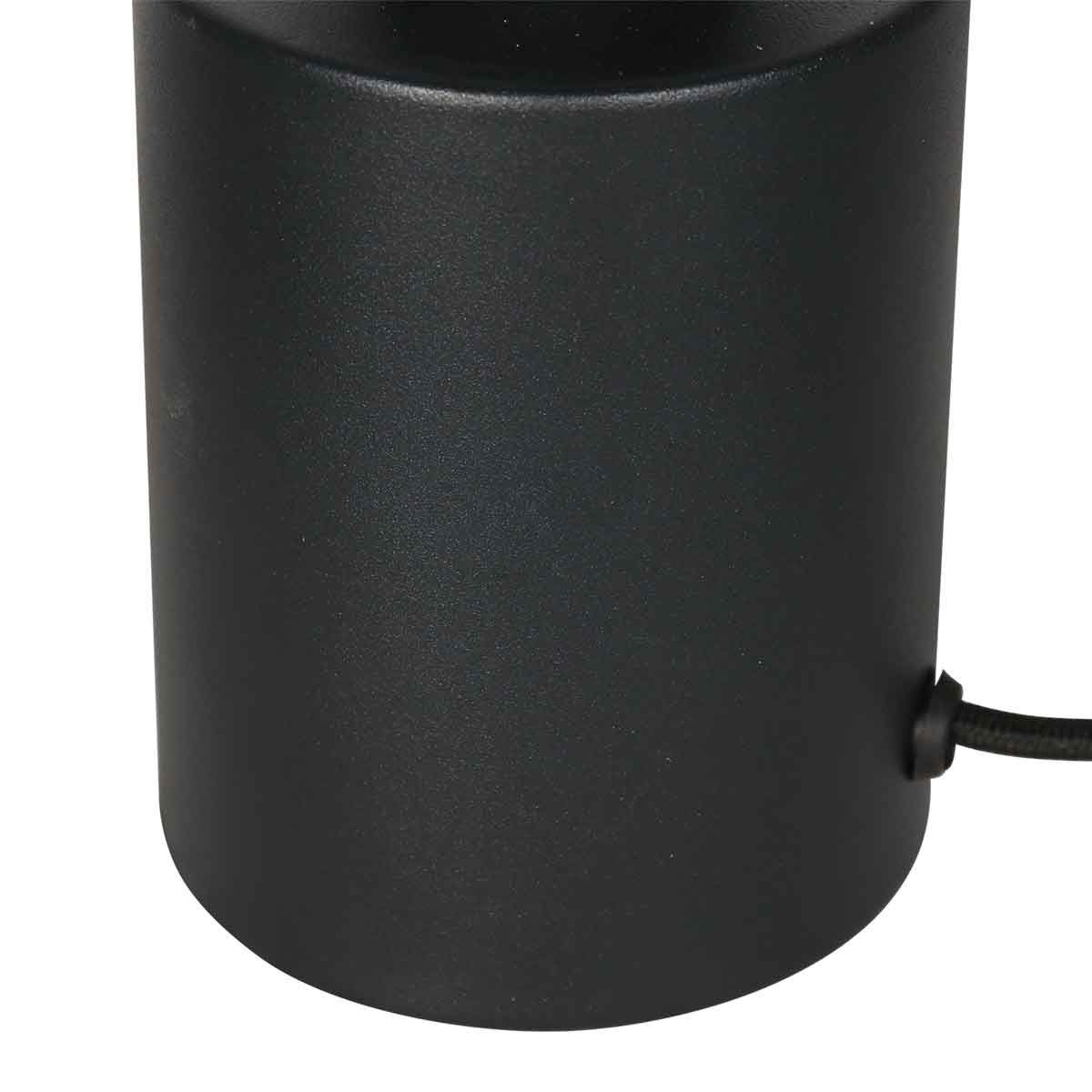 Tafellamp Drovia 4378ZW – Stijlvol met smoke glas - Afbeelding 4