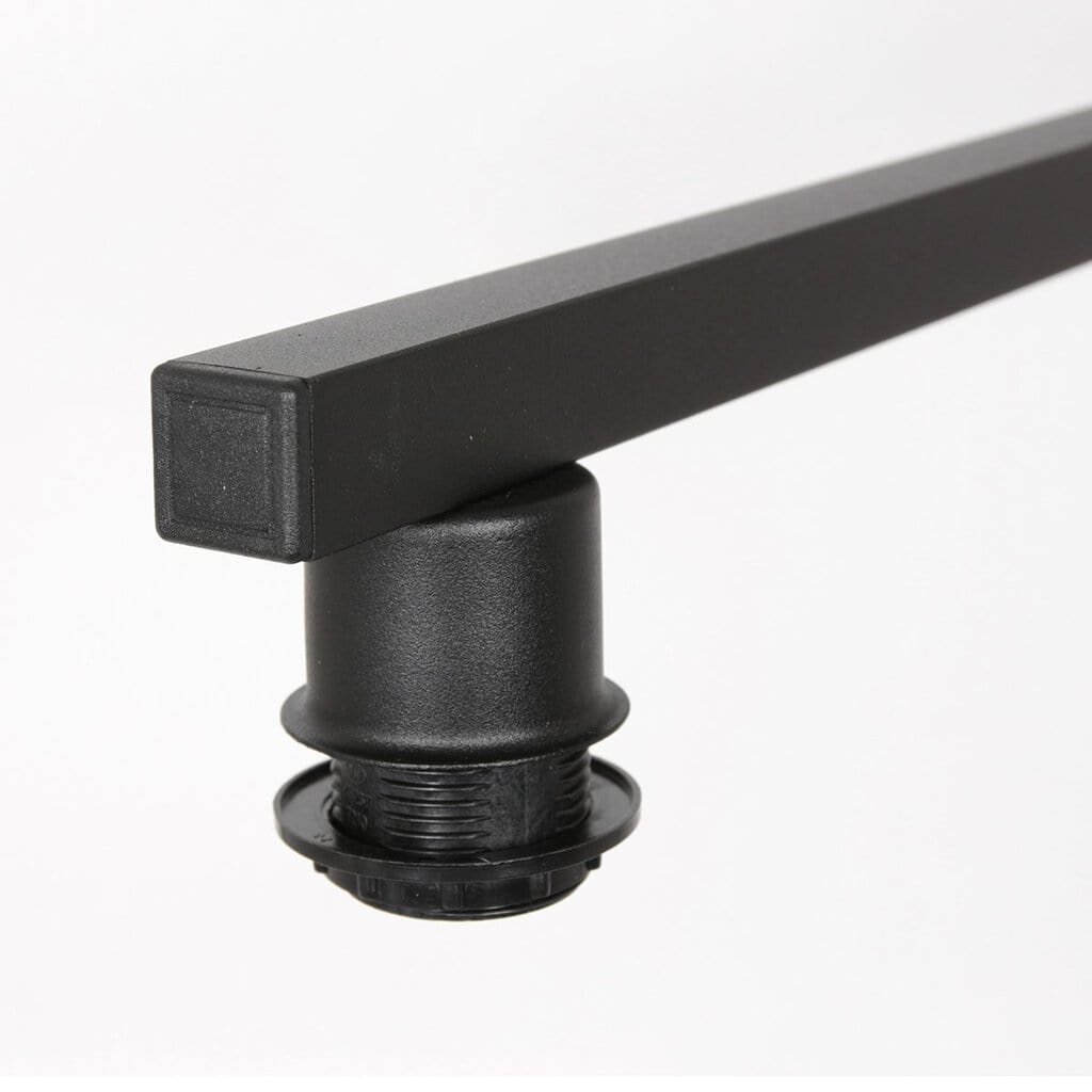 Zwarte 3-lichts hanglamp Stang 3457ZW zonder kappen - Afbeelding 4