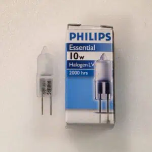 philips g4 10w mat halogeen ess caps pro 10w 12v fr ict/50 8711500993595